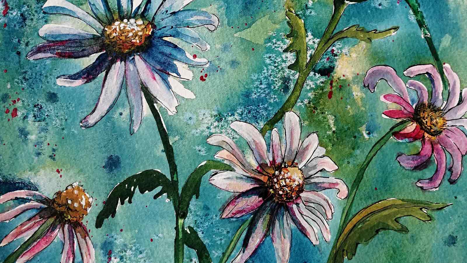 Watercolour and Mixed Media classes by Georgia